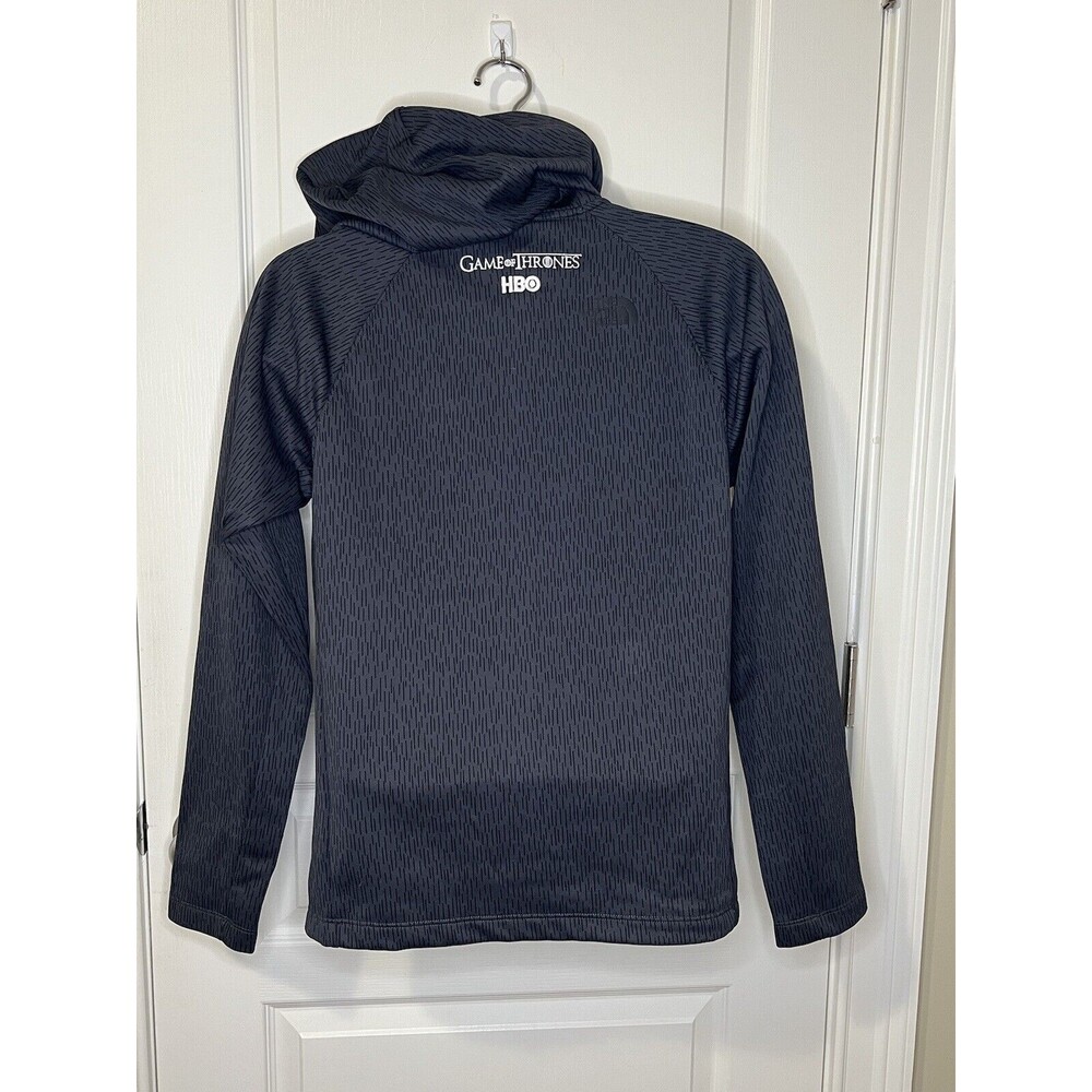 HBO Game of Thrones X North Face Hoodie Full Zip Jacket Men's S Gray